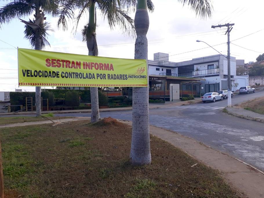 Radares nas ruas e avenidas de Patrocínio passam por modernização