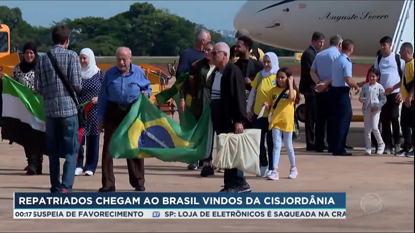 Lula comemora resgate de brasileiros na Cisjordânia