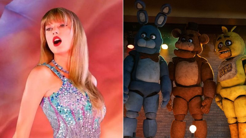 Taylor Swift não é páreo para Five Nights at Freddy’s nas bilheterias brasileiras