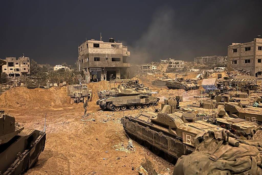 Imagem de satélite mostra detalhes da invasão de Israel na Faixa de Gaza