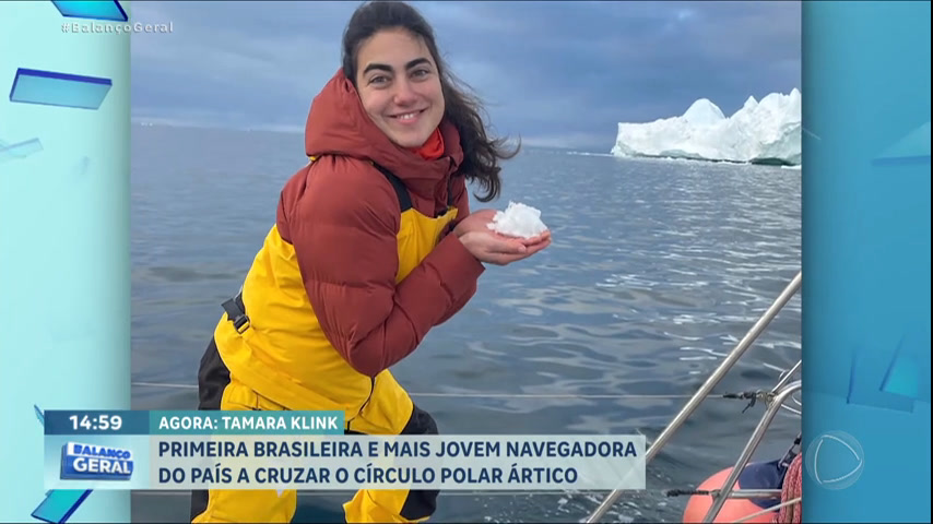 Tamara Klink se torna a primeira brasileira a cruzar o Círculo Polar Ártico sozinha