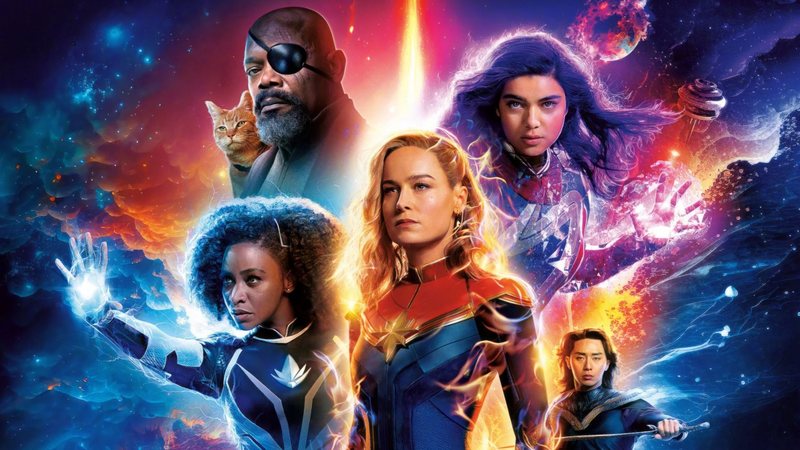 As Marvels estreia nos cinemas brasileiros