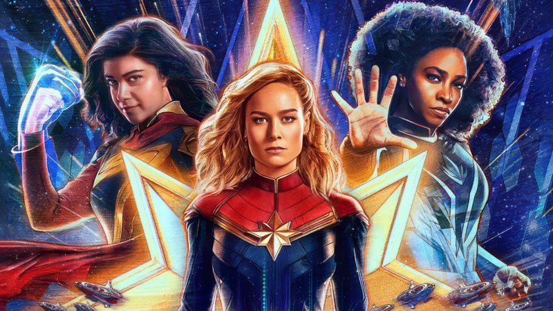 “As Marvels”, novo filme da Capitã Marvel, estreia nos cinemas brasileiros