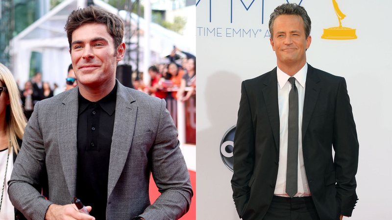 Zac Efron fala sobre interpretar Matthew Perry no cinema