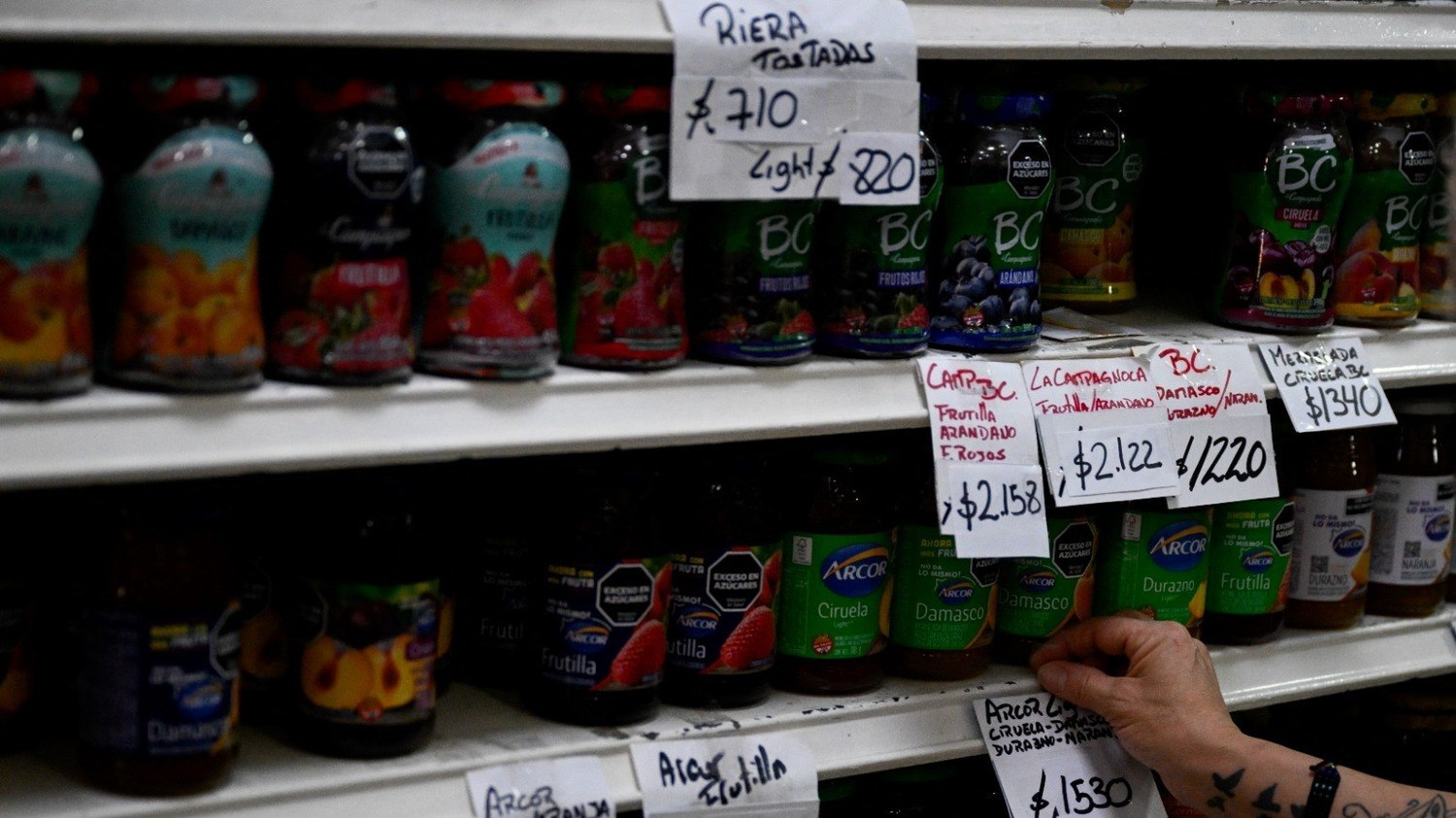 À espera de Milei, comerciantes remarcam os preços na Argentina