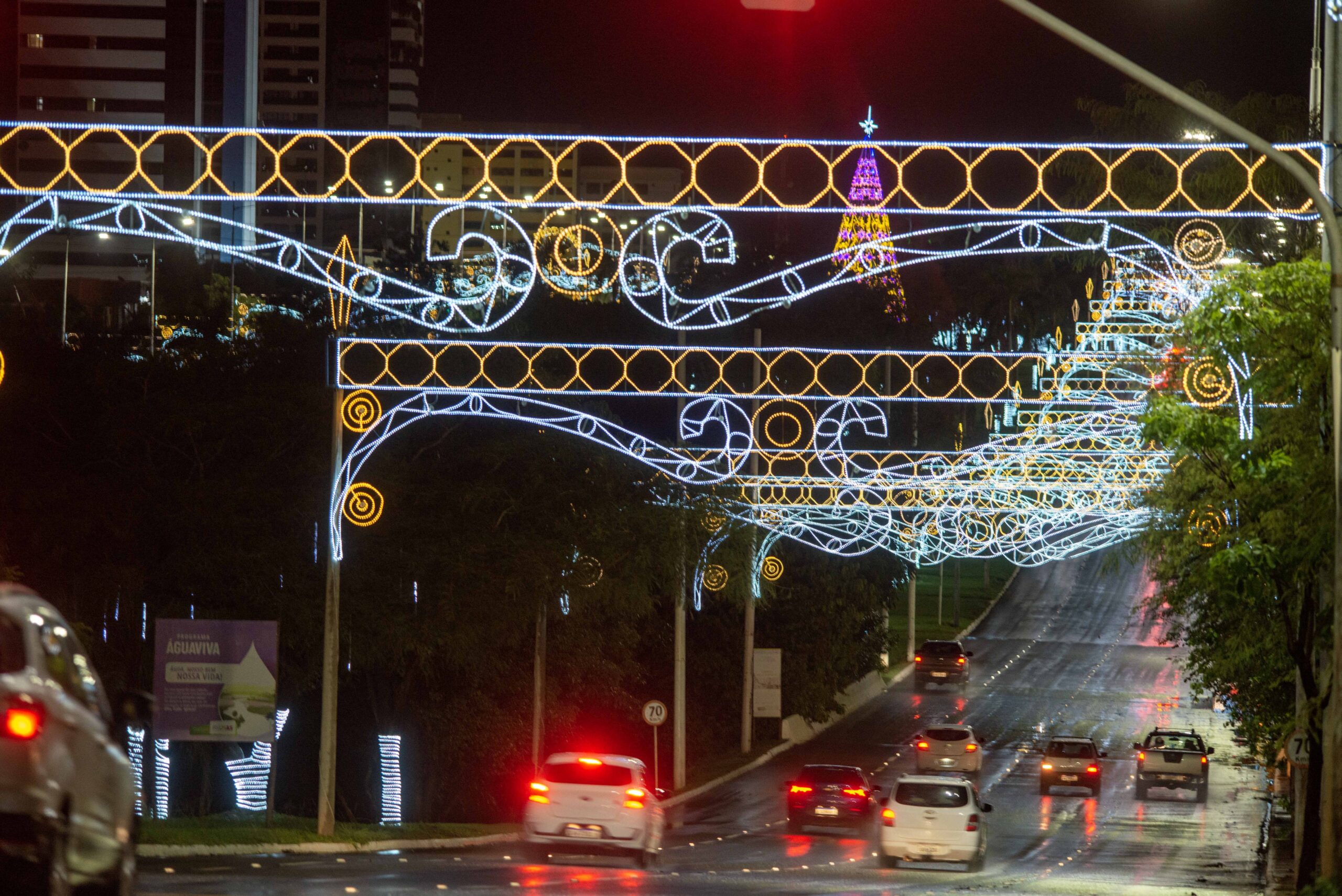 Inauguração das luzes de Natal em Palmas é adiada após morte de juiz aposentado