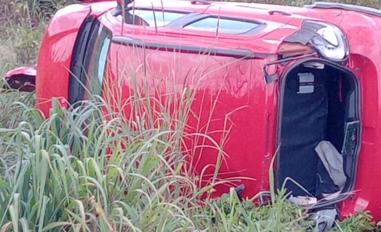 motorista-capota-carro-apos-perder-o-controle-em-curva-da-to-335-e-fica-ferido