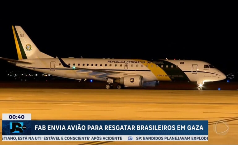 fab-envia-aviao-para-resgatar-mais-brasileiros-em-gaza