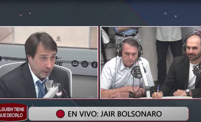 Bolsonaro alfineta bancos e sindicatos em entrevista a rádio argentina
