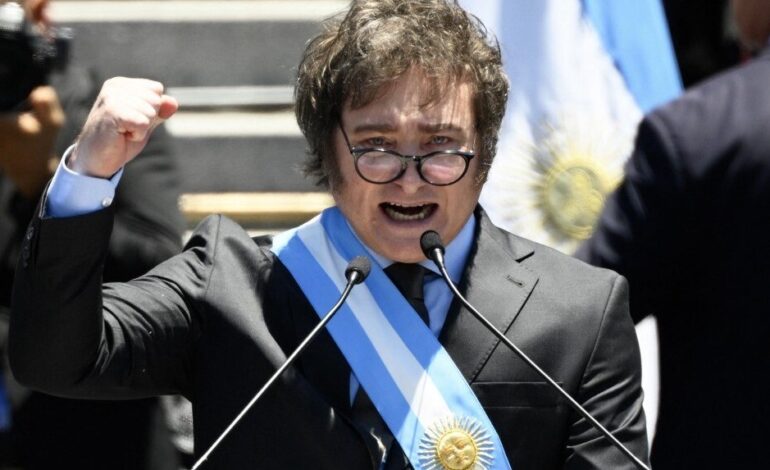 javier-milei-promete-recuperacao-economica,-mas-diz-que-antes-a-situacao-da-argentina-vai-piorar