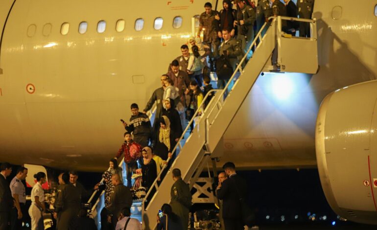 Mais um grupo de repatriados de Gaza chega ao Brasil