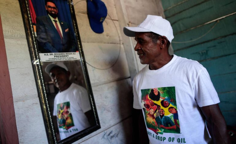 moradores-de-vila-em-essequibo-rejeitam-ocupacao-da-venezuela