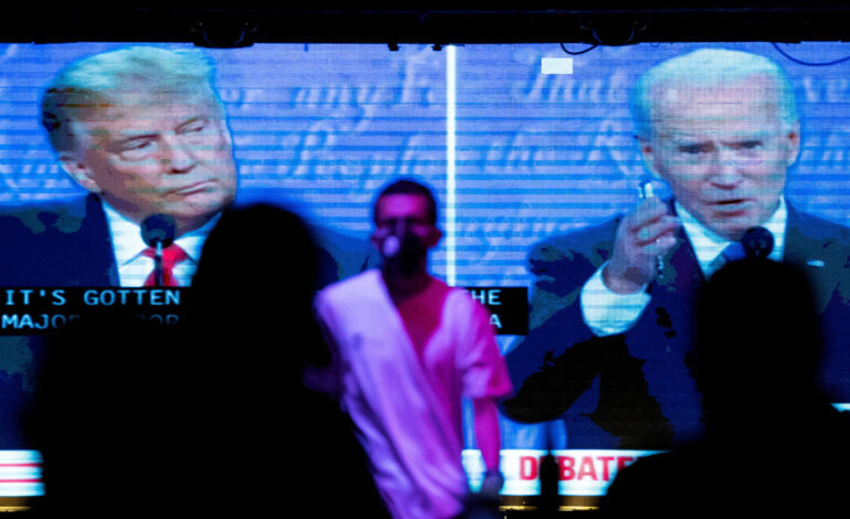 trump-e-biden-dominam-suas-bases,-mas-sao-rejeitados-por-independentes
