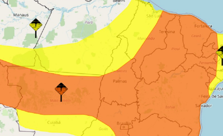 tocantins-tem-alerta-de-grande-volume-de-chuva-e-temporais;-veja-mapa