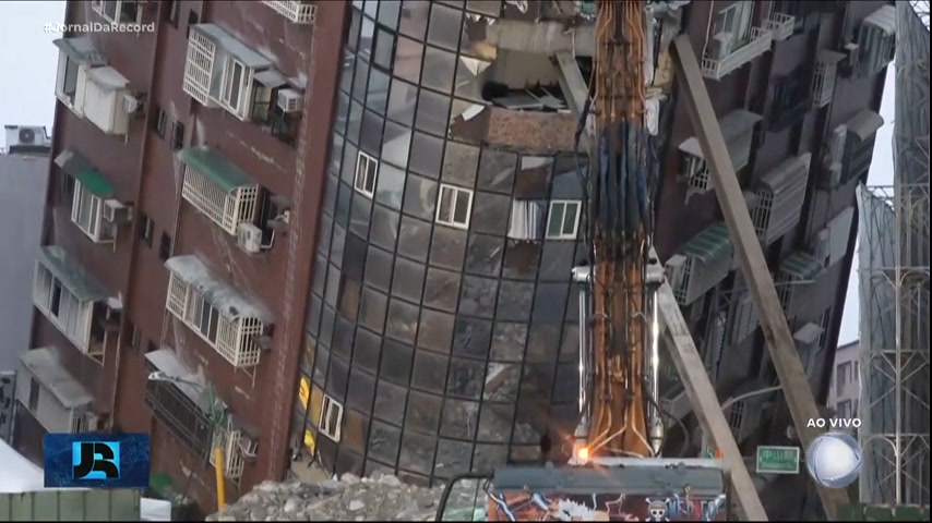 Sobe para 12 o número de mortos no terremoto que atingiu Taiwan na última terça (2)