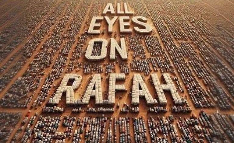 ‘todos-os-olhos-em-rafah’:-o-movimento-global-compartilhado-por-mais-de-44-milhoes-de-pessoas