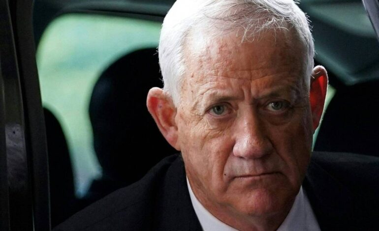 benny-gantz-anuncia-saida-de-governo-de-israel-com-criticas-a-netanyahu