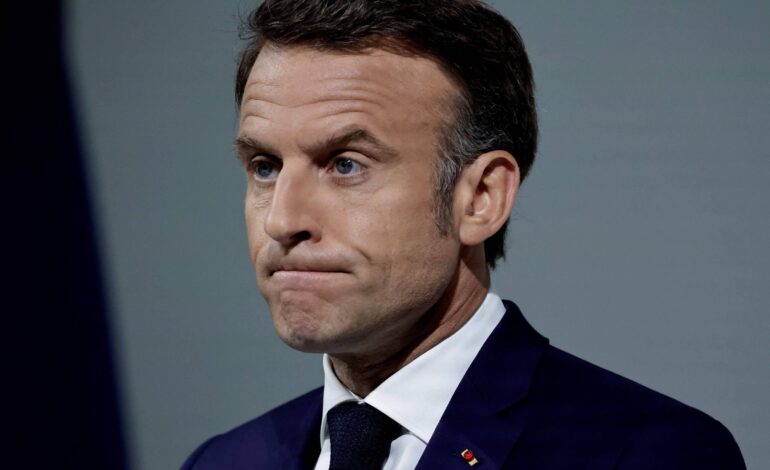 macron-insta-rivais-a-formar-frente-contra-ultradireita-nas-eleicoes-legislativas