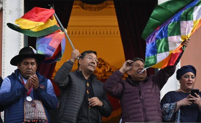 ninguem-pode-nos-tirar-a-democracia,-diz-presidente-da-bolivia-apos-tentativa-de-golpe-de-estado