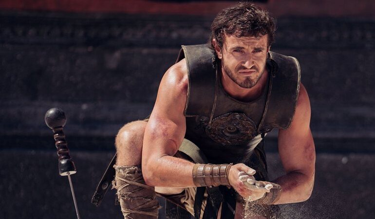 gladiador-2-ganha-fotos-com-paul-mescal,-pedro-pascal,-denzel-washington-e-mais