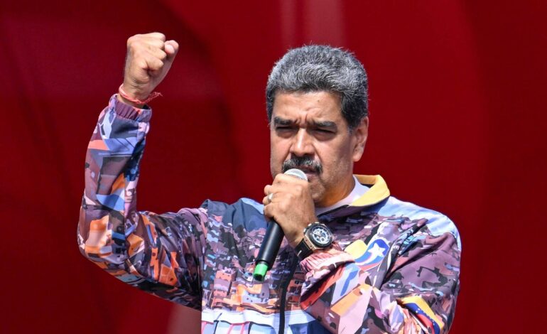declarado-vencedor-na-venezuela,-maduro-defende-sistema-eleitoral-e-pede-respeito-a-democracia