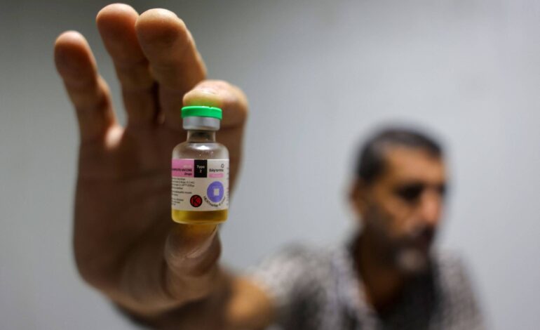 israel-e-hamas-farao-pausa-humanitaria-para-vacinacao-contra-poliomielite-em-gaza