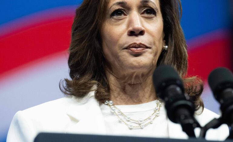 em-1a-entrevista,-kamala-diz-que-concorre-independentemente-de-genero-e-raca