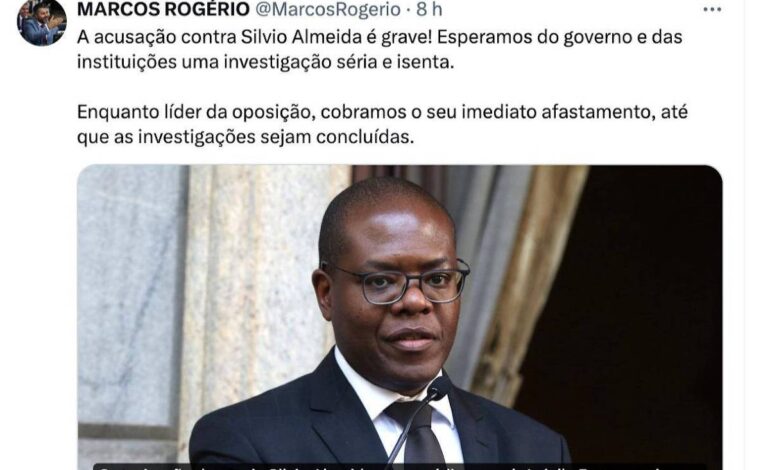 la-no-x:-politicos-repercutem-denuncias-de-assedio-contra-ministro-silvio-almeida