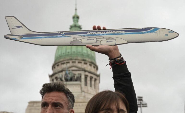 milei-decreta-aerolineas-sujeita-a-privatizacao-e-acelera-venda-da-estatal