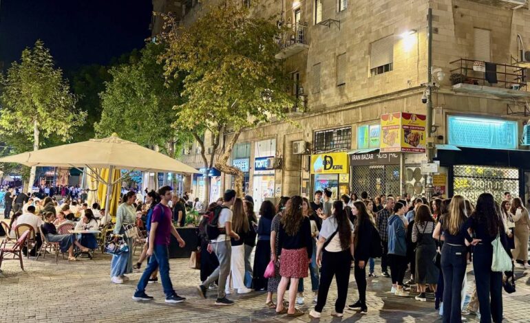 menos-afetada-pela-guerra,-jerusalem-inverte-papel-com-tel-aviv