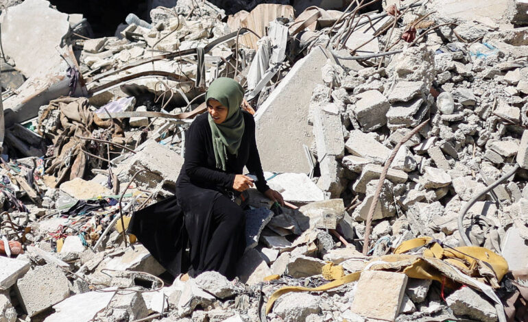 israel-atacou-hamas-40-mil-vezes;-grupo-lancou-13,2-mil-foguetes