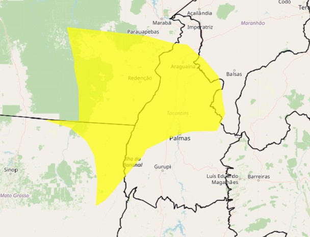 tocantins-tem-alerta-de-chuvas-intensas-nas-regioes-central-e-norte,-diz-inmet