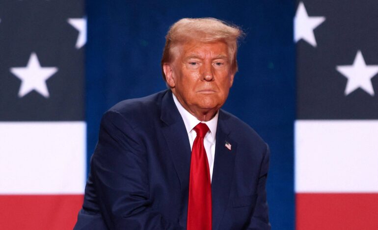 em-volta-a-casa-branca,-trump-encontra-biden-para-reuniao-de-transicao