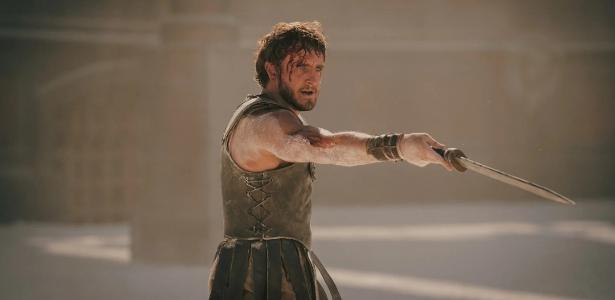 ‘Gladiador 2’: Ridley Scott cria épico pop, excêntrico e muito divertido