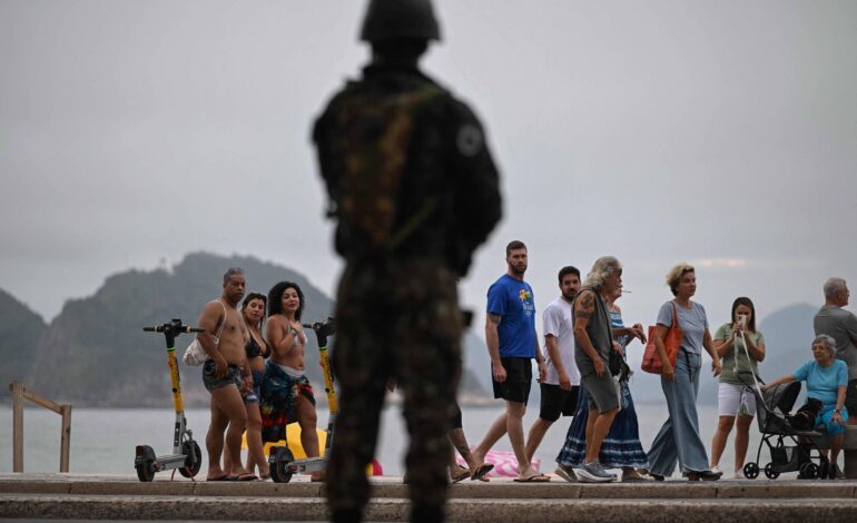 Prefeitura do Rio fecha avenida Atlântica em Copacabana a pedido do G20