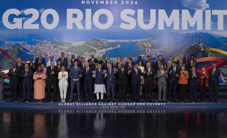 lideres-fazem-nova-foto-oficial-do-g20,-agora-com-biden-e-sem-milei