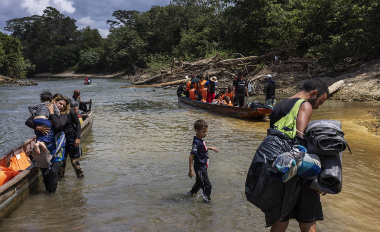 estreito-de-darien-registra-recorde-de-criancas-sozinhas-rumo-aos-eua-em-2024