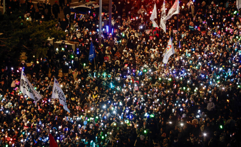 com-boicote-de-governistas,-presidente-da-coreia-do-sul-escapa-de-impeachment