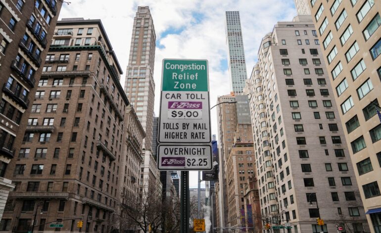 Nova York começa a cobrar pedágio de veículos para tentar reduzir trânsito