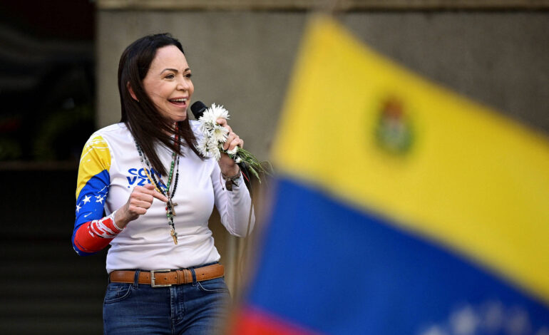 maria-corina-exprime-voz-do-povo-venezuelano-e-precisa-continuar-viva,-diz-trump