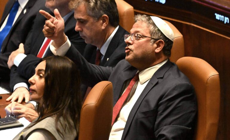 cessar-fogo-em-gaza-faz-ultradireita-ameacar-netanyahu