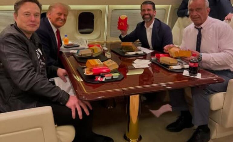 casa-branca-retoma-hamburguer,-pizza-e-refrigerante-com-volta-de-trump-a-presidencia