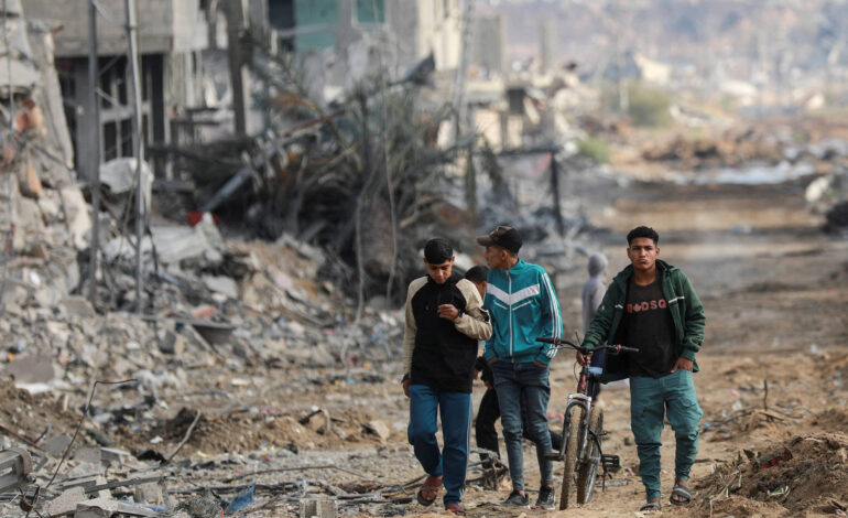 ataque-de-israel-deixa-quatro-palestinos-feridos-em-carro-em-gaza,-dizem-medicos