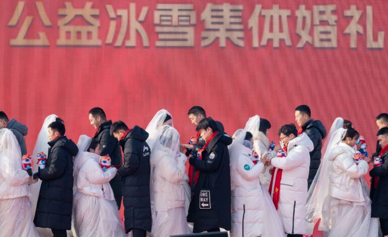 china-registra-queda-de-20%-no-numero-de-casamentos-em-2024