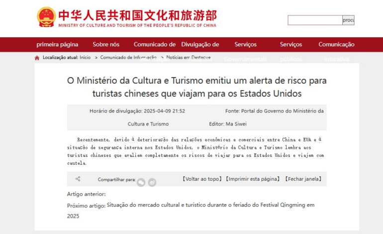 eua-x-china:-governo-chines-emite-alerta-de-risco-para-viagens-aos-estados-unidos