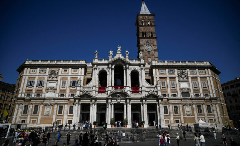 preparacao-para-receber-corpo-do-papa-francisco-muda-rotina-da-basilica-de-santa-maria-maior