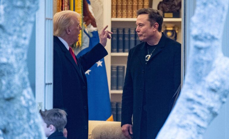 em-posts,-relacao-entre-trump-e-musk-foi-do-amor-a-guerra;-relembre