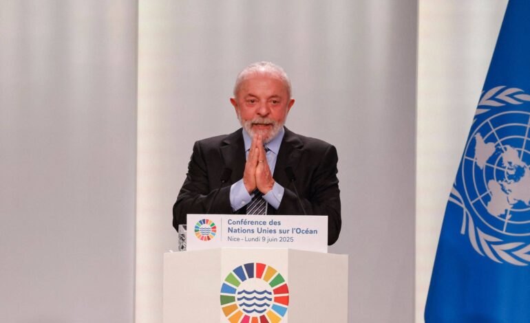 em-nice,-lula-discursa-sobre-‘amazonia-azul’-em-agenda-encurtada-por-resfriado