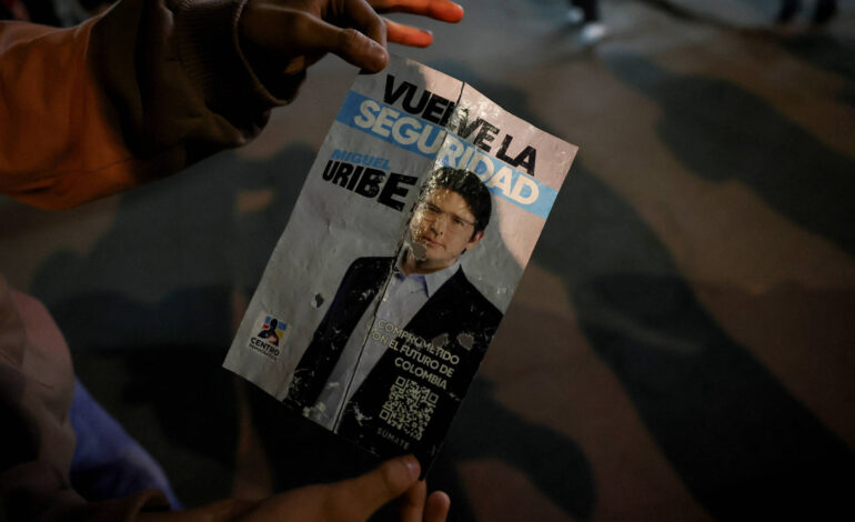 senador-da-colombia-baleado-apresenta-sinais-de-melhora,-diz-boletim