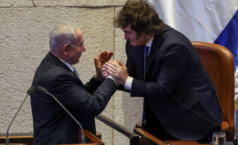 milei-anuncia-que-argentina-transferira-embaixada-de-tel-aviv-para-jerusalem-em-2026